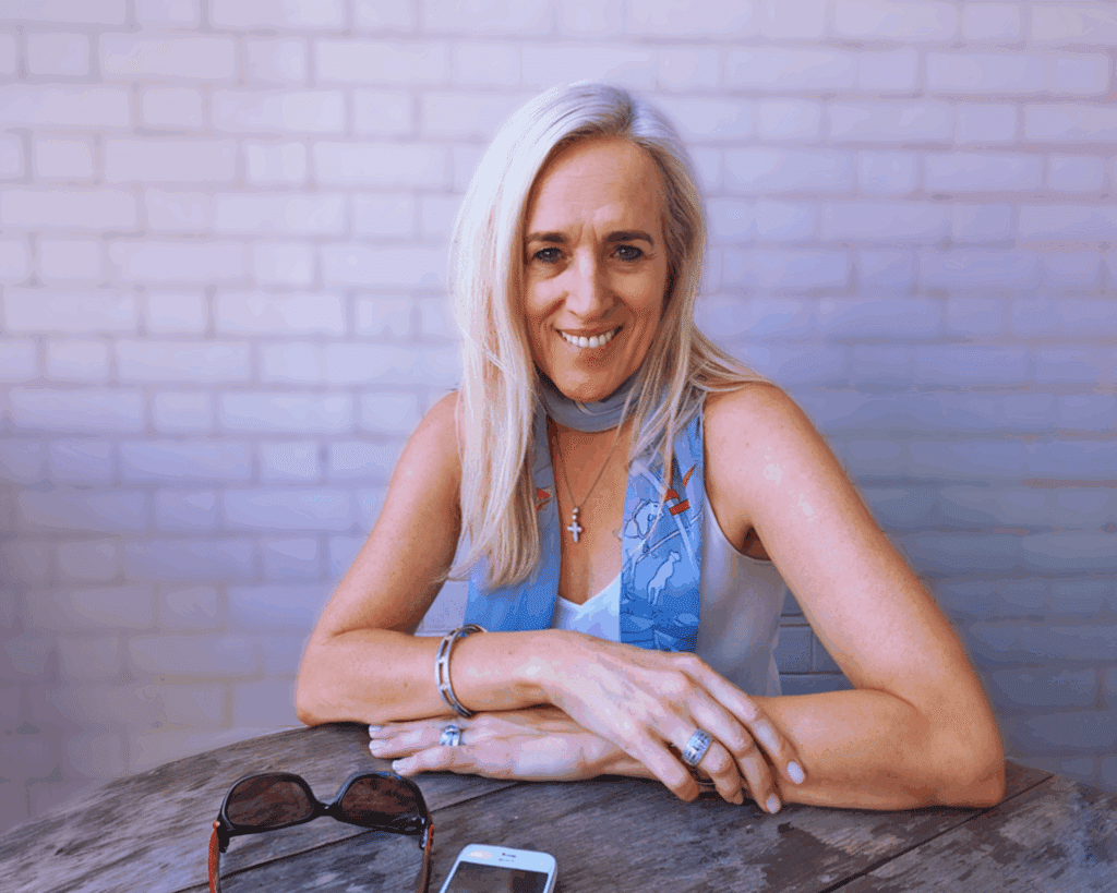 Casual portrait of Carina Kerry, owner of the short term rentals home and person interviewed for this post